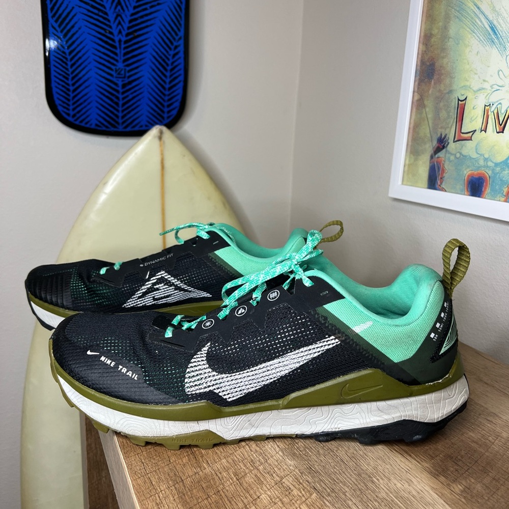 Nike Wildhorse 8 'Black Spring Green' Men’s Running Shoe